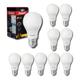 Kit 10 Lâmpada Led 15w Bulbo Branco Quente/frio - Avant Cor Da Luz Branco-quente 110v/220v