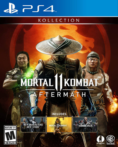 Mortal Kombat Aftermath Formato Físico Ps4 Original