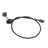 Conector Usb Impermeable Ip67 Tipo C Hembra Macho Con Cable