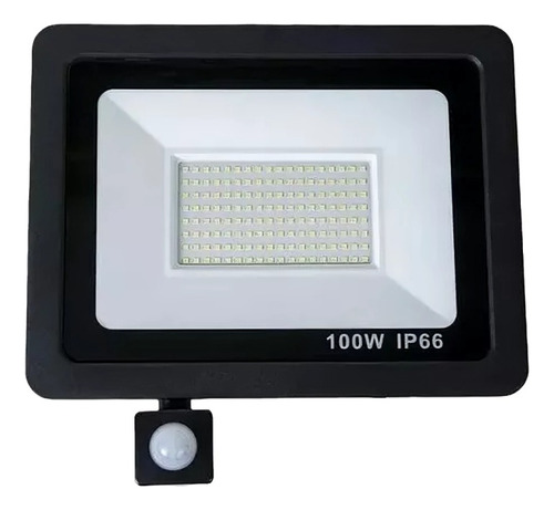 Reflector Led Con Sensor 100w 6500k 