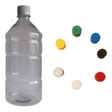 Botella Plastico Pet 1 Litro Con Tapa Plastica , Bolsones Co