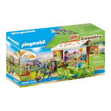 Playmobil Country 70519 Cafeteria Con Ponis Caballo