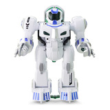 Robot Transformable De Control Remoto Radioshack Color Blanco