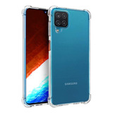 Carcasa Para Samsung A12  Transparente Reforzado