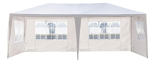 Gazebo Plegable Guardecor Carp-01 6m X 3m X 2.5m - Blanco