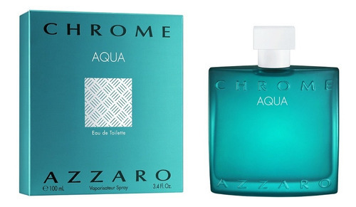 Perfume Azzaro Chrome Aqua Edt 100ml Original Lacrado