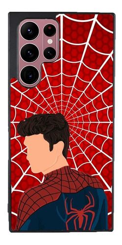 Funda Para Galaxy Spiderman Andrew Garfield Fondo Telaraña