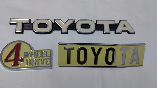 Kit Emblemas Toyota Land Cruiser Fj40  Foto 3