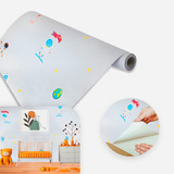 Papel De Parede Adesivo Infantil Criança 10m X 45 Cm Lavável