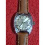 Reloj Mujer Steelco 17 Jewels, Cuerda Con Fechador (vintage)