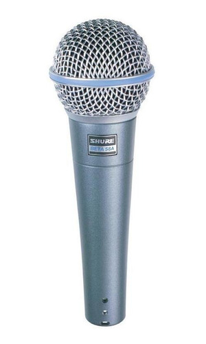 Microfone Shure Beta58a Dinâmico Supercardióide
