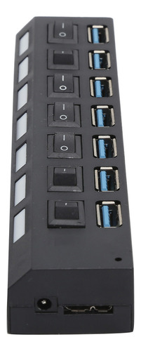 Multi Usb Port Hub 3.0 7 Divisor De Alta Velocidad Individua