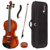 Violino - Eagle 4/4 Vk544 Completo Novo E Ajustado