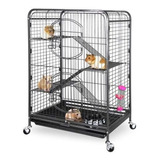 4-tier Ferret Cat Cage Powder Coated House For Hamster G Ggw