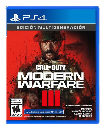 Call Of Duty Modern Warfare Iii Ps4 Fisico Vemayme