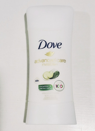 Desodorante Dove Advanced Care Invisible+ 74g Original Eua