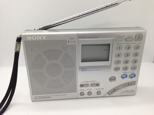 Radio Sony Multibandas Icf-sw7600gr Original Japones
