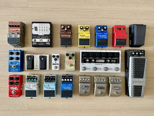 Pedais Várias Marcas: Boss, Dunlop, Ehx, Eqd, Marshall