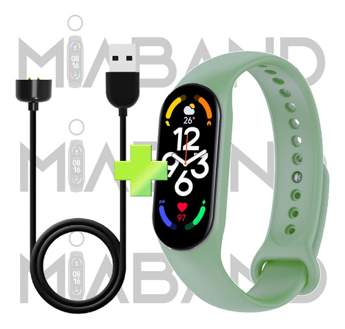 Combo Cargador + 1 Pulsera Para Reloj Xiaomi Band 6 Band 7