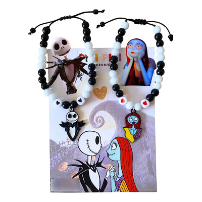 Pulseras Jack Y Sally De El Extraño Mundo De Jack - Pareja Jack Y Sally
