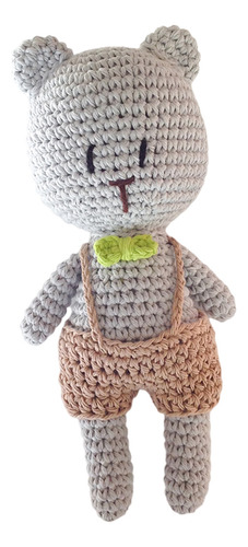 Oso Con Short - Amigurumi - Tejido A Crochet