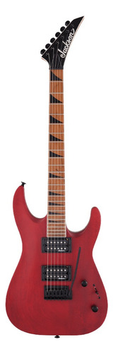 Guitarra Jackson Js24 Dinky Arch Top Red Stain Arce Caramel