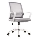 Silla Oficina Ergonómica De Malla Giratoria Ajustable Y Cómo