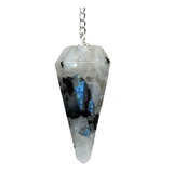 Pendulo  Increíble Péndulo De Cristal De Piedra Lunar Arcoír