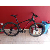 Bicicleta Mtb Oxford Merak 1 Aro 29 Tamaño L Negro/rojo