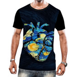 Camisa Camiseta Artista Van Gogh Impressionista Pintor Hd 3