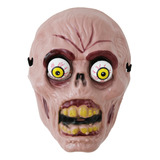 1pz Mascara De Halloween Zombie Ojos Saltones Móviles Terror