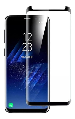 Película Vidro 3d Curvada Para Galaxy S8 / S9