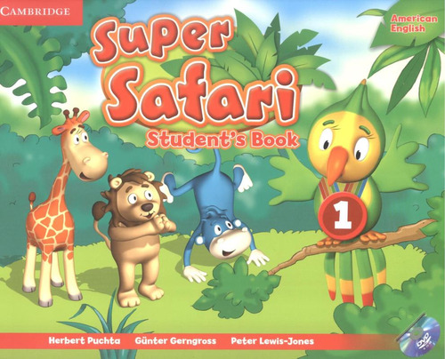 Super Safari American English 1 Student´s Book With Dvd-ro