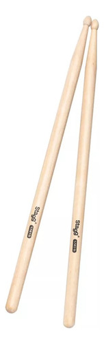 Baquetas Palillos 5b Punta De Madera Stagg Sm5b 