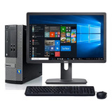 Cpu Dell Optiplex I7 4ta 16 Ram 120 Ssd Monitor 22