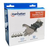 Manhattan Tarjeta Pci Express 153584 4x Vga 2.5gbit Pcie /vc