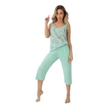 Pijama Mujer Verano Algodón/viscosa Lencatex 22723