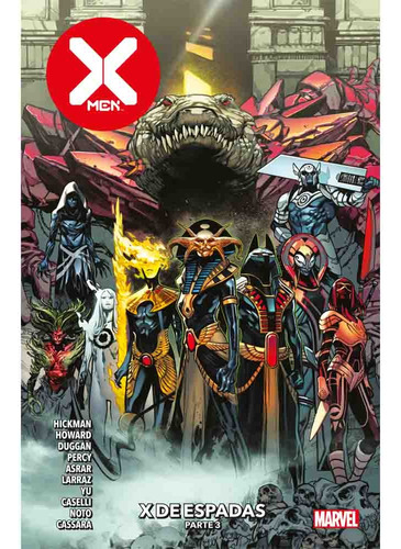 X-men 24 X De Espadas Parte 03, De Jonathan Hickman. Serie X-men Editorial Panini Marvel Argentina, Tapa Blanda, Edición 1 En Español, 2023