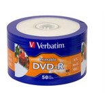 Torre Verbatim De Discos Virgenes Imprimibles Dvd-r 16x