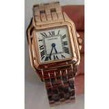 Reloj Cartiere Mod. Panthere Dama Todo Oro Rosa