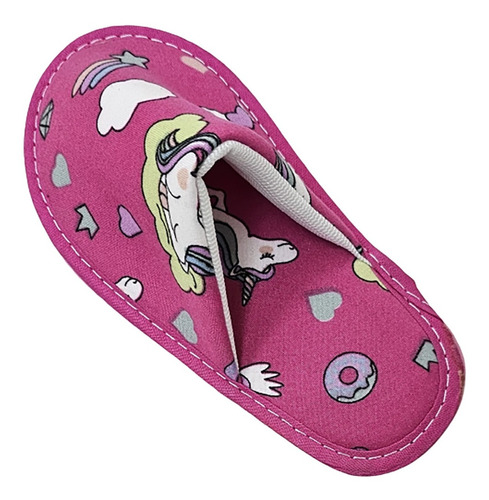 Pantufla Milito Infantil Algodón Messi Lol Unicornio Dinos 