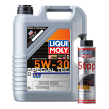 Kit 5w30 Special Tec Ll Oil Smoke Stop Liqui Moly + Regalo