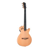 Violão Aço Elétrico Tagima Modena Flat Solido Natural Nt Material Do Diapasão Spruce / Flamed Maple Orientação Da Mão Destro