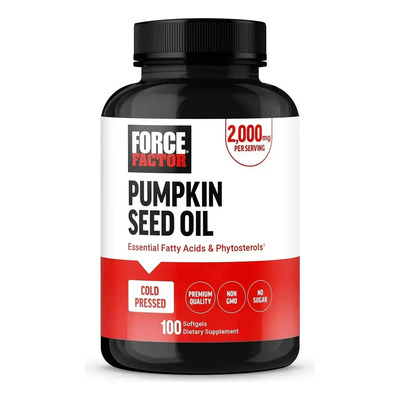 Force Factor Aceite De Semilla De Calabaza 100 Cápsulas Sin Sabor | Envío gratis