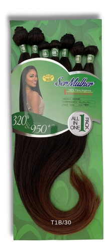 Cabelo Orgânico Daiane Ser Mulher 70cm 320 Gramas