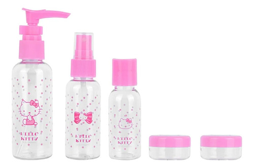 Set Kit De Botellas De Viaje Hello Kitty Original Kuromi