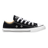 Zapatilla Converse All Star Low Lona Color Original Ngo/bco