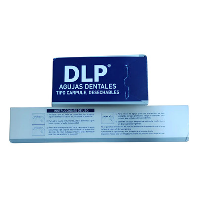 Aguja Dental Dlp 30g Corta C\u002F100 Capacidad en volumen 1 cc | MercadoLibre