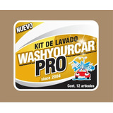 Kit De Lavado Washyourcar 12 Piezas Para Limpiar Tu Auto