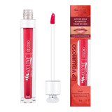 Batom Gloss Labial Lip Volumoso Vegano Max Love Cor 13 Cor Rosa